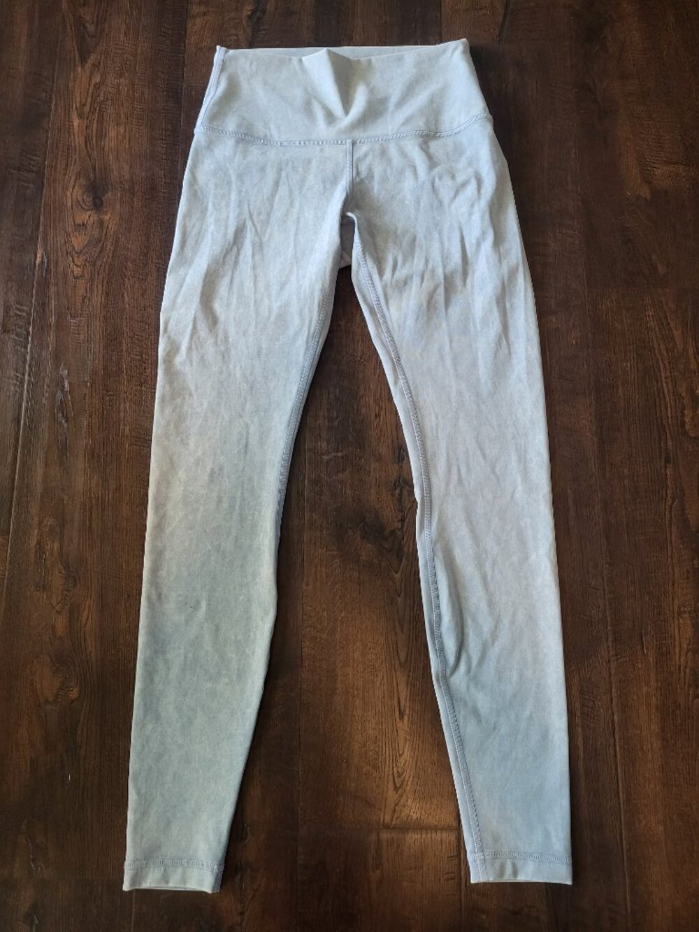Lululemon Wunder Under High Rise Tight 25" Washed Moon Blue Size 6 W5BY1S